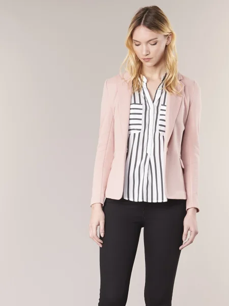 VERO MODA Sacou VMJulia pudră roz