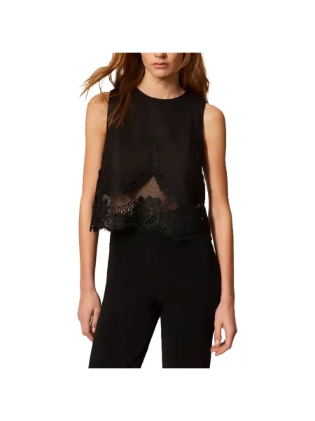 Top Twin Set negru