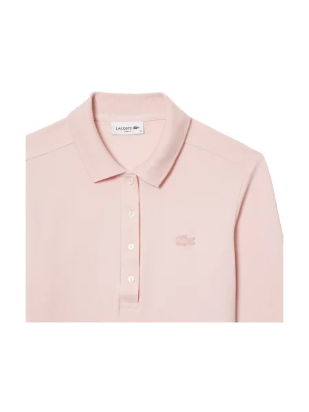 Lacoste Koszulki Kobieta Stretch Mini Piqué Polo różowy