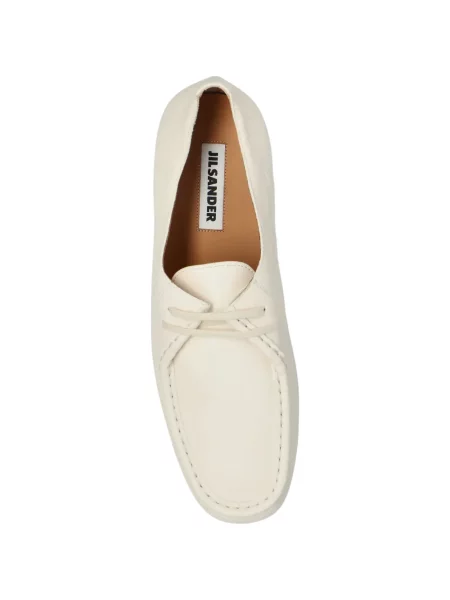 Pantofi Jil Sander cu șireturi din piele