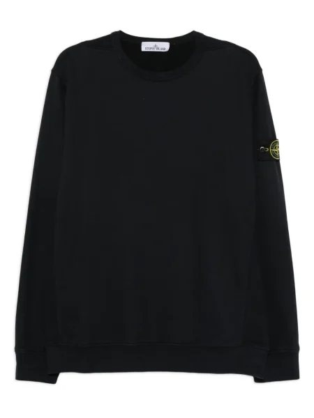 Hanorac Stone Island cu strasuri albastru