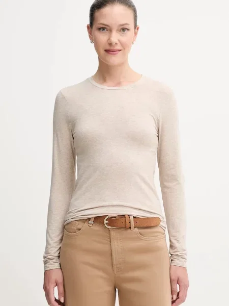 Блуза с дълги ръкави United Colors of Benetton дамска черно