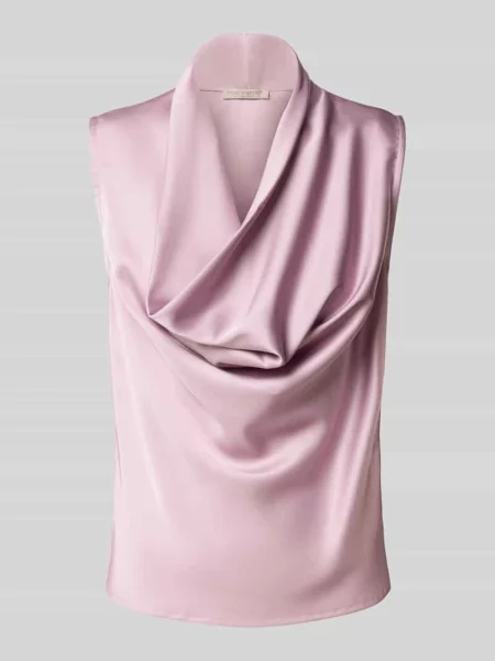 Bluzka o kroju regular fit z lejącym dekoltem Rinascimento