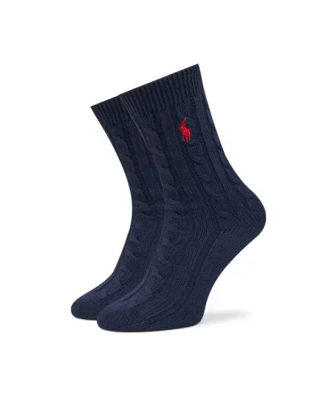 „Skarpety z mieszanka bawełny z wyhaftowane logo” Polo Ralph Lauren granatowe