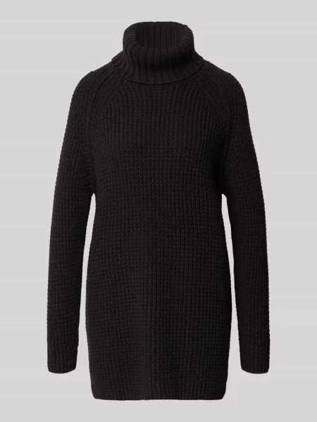 Golf o kroju regular fit z mieszanki bawełny Marc O'polo Denim czarny