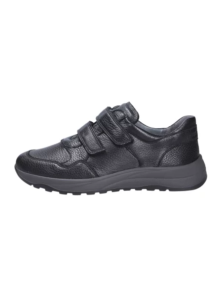 Sneakersy Waldläufer skórzane czarne