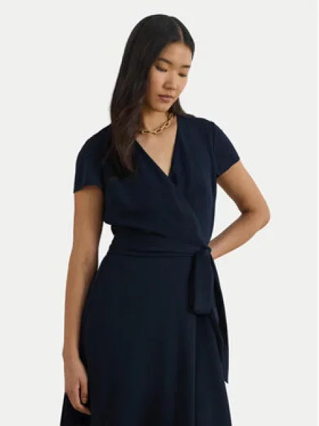 LAUREN RALPH LAUREN Koktejlové šaty Tmavomodrá modrá