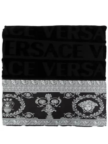 Halat Versace cu imagine negru