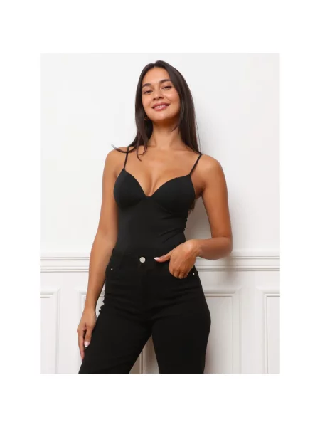Top La Modeuse crna
