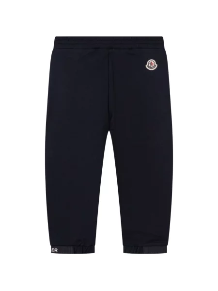 Spodnie dziecięce Moncler Enfant czarne