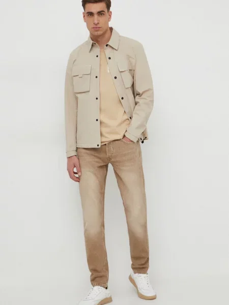 Pepe Jeans kratka majica bež