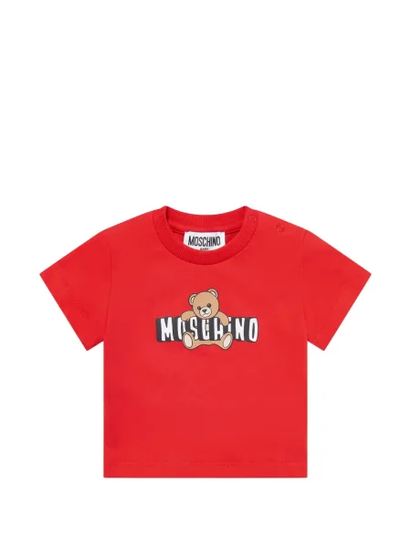 Koszulka dziecięca Moschino czerwona