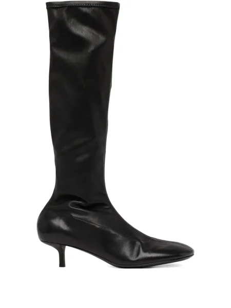 Botine Marsell din piele negru