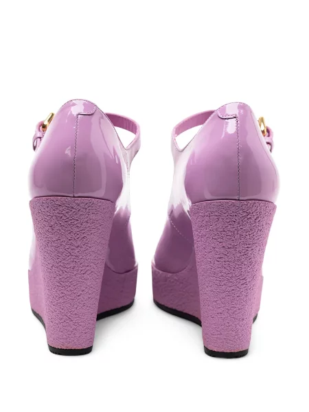 Pantofi cu toc Hogan din piele roz