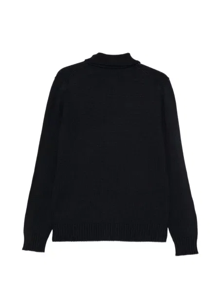 Cardigan Zanone de lână albastru