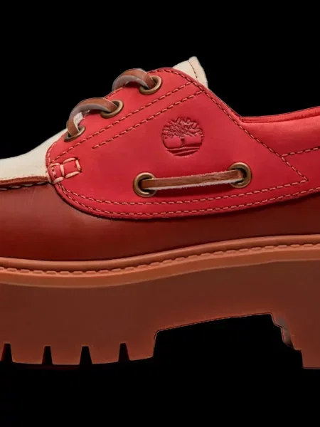 Botine Timberland cu platformă streetstyle cu strasuri maro