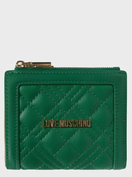 Кошелек Love Moschino зеленый