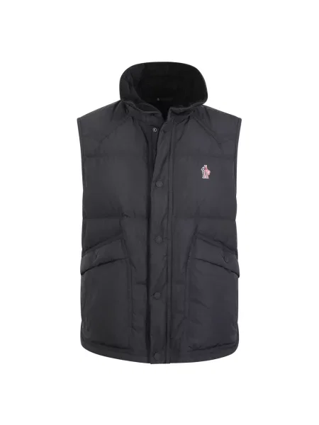 Kamizelka puchowa Moncler czarna