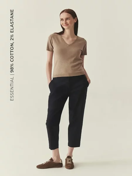 TATUUM Pantaloni bleumarin negru