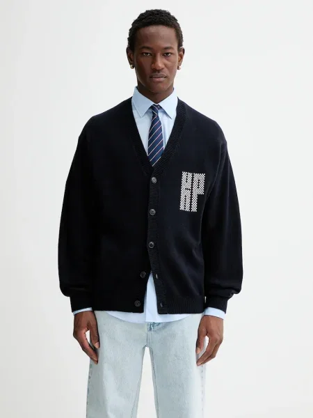 Kenzo kardigan wełniany Kamon