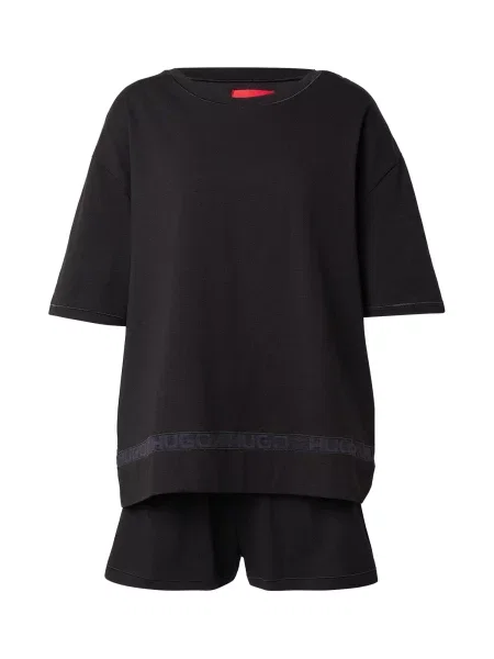 HUGO Pantaloni scurți negru