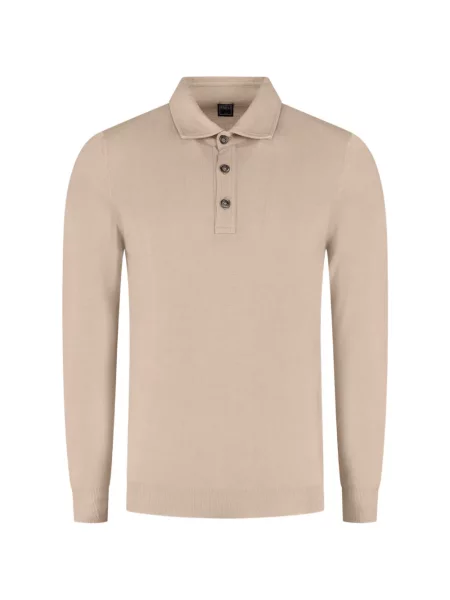 Lung tricou polo Fedeli