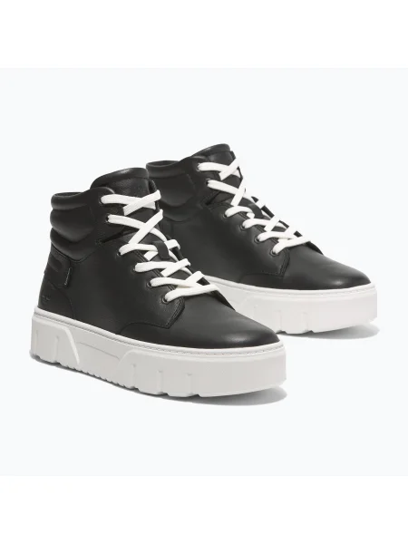 Pantofi Timberland pentru femei Laurel Court High Top Lace full grain negru