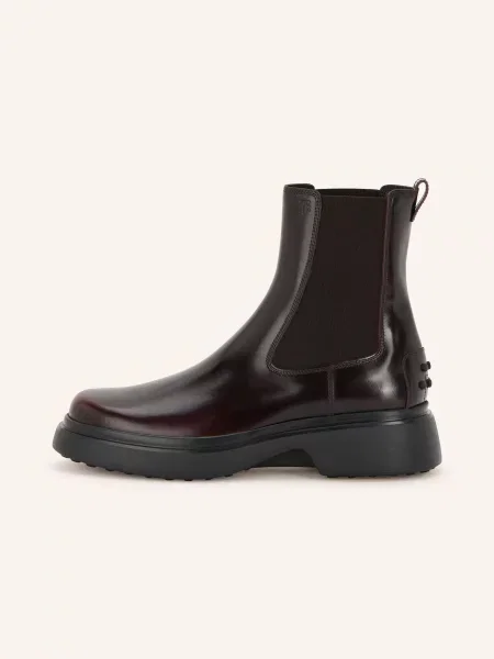 Tod's Botki Chelsea rot czarne