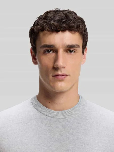 BOSS Sweter Kanovano szary
