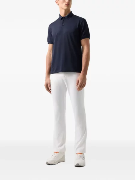 Tricou polo Bogner cu imagine albastru