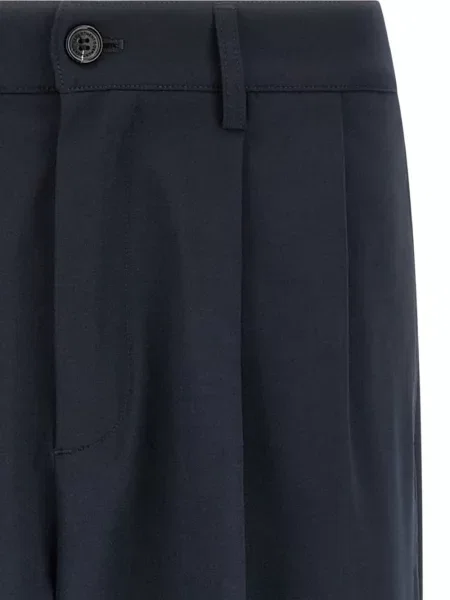 Pantaloni Department 5 plisate albastru