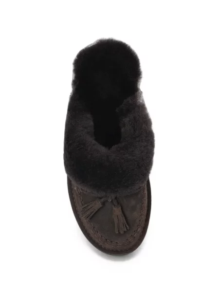 Papuci de casă Emu Australia maro