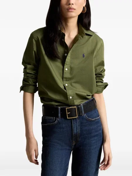 Велурени бягане с яка чорапи Polo Ralph Lauren синьо