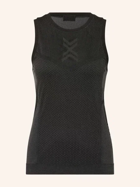 Top X-bionic do biegania czarny