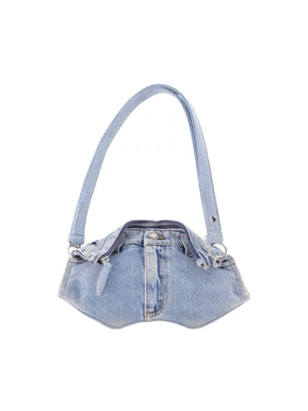 Torebka Alexander Mcqueen niebieska