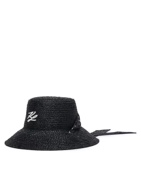 Kepurė Karl Lagerfeld juoda