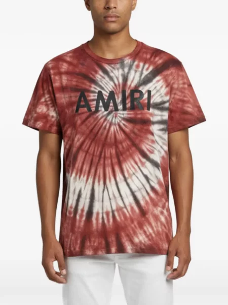 Tricou Amiri cu imagine cu legături roșu