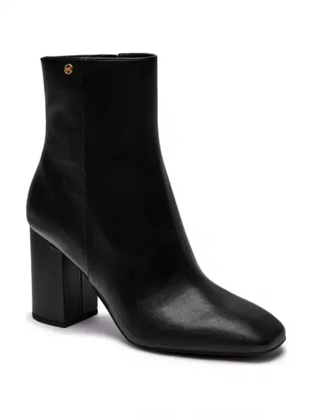 Michael Kors Botine cu HAZEL cu adaos de piele negru