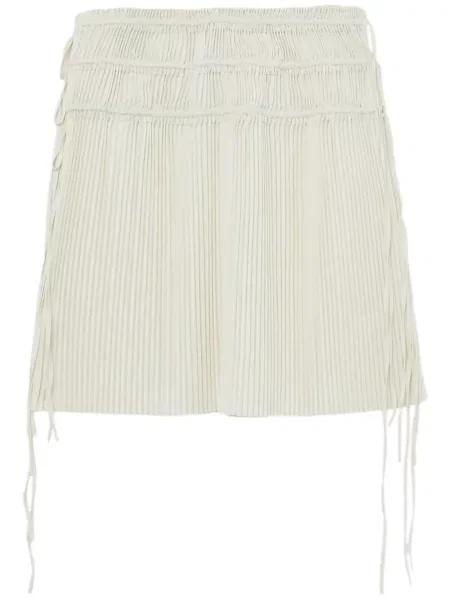 Fusta plisata Helmut Lang plisată până la genunchi