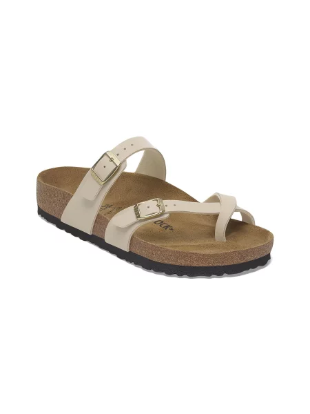 Birkenstock Mayari Birko-Flor Regular Fit Kobiety Sandały Birkenstock Size: brązowy