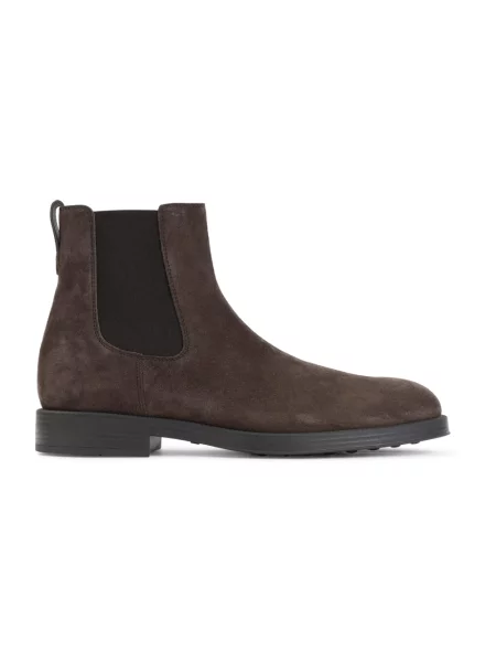 Sztyblety Tod's skórzane brązowe