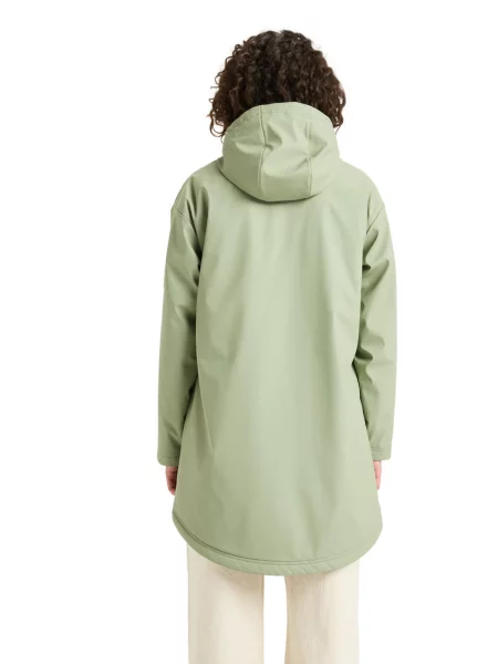 Dla Kobiety RAIN ROAD POLAR ZIP zielony