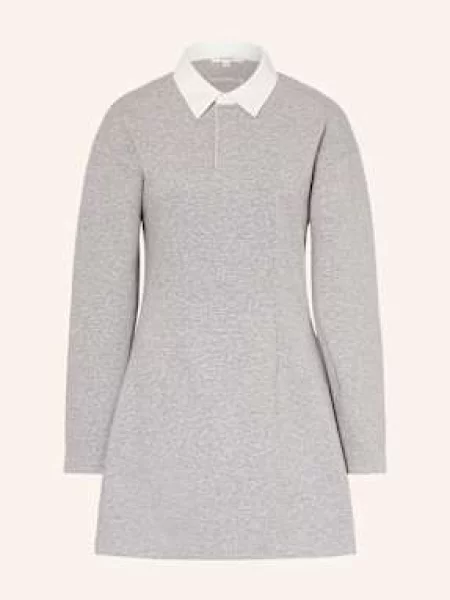 Jw Anderson Sukienka Dresowa grau biała