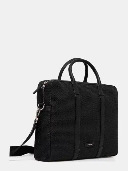 Torba za prenosnik Calvin Klein 40 x 28 x 7 cm črna