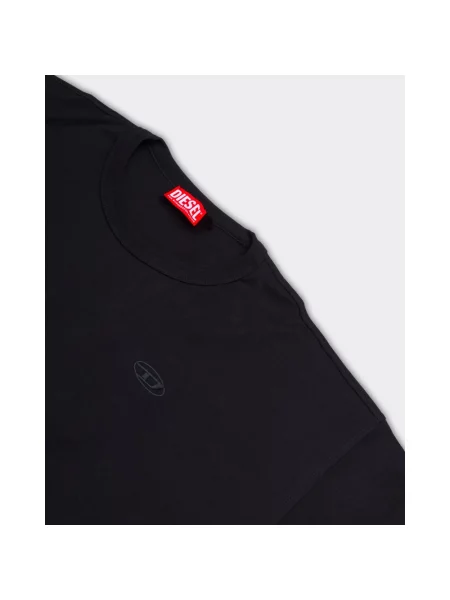 Diesel Koszulki Mężczyzna T-shirt czarny