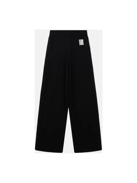 Spodnie dresowe Emporio Armani Train Apres Ski W Jacquard Kni Fancy Black M czarne