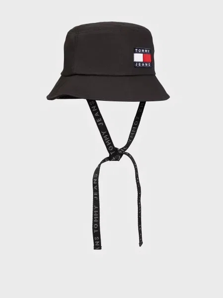 Шляпа Tommy Jeans черная