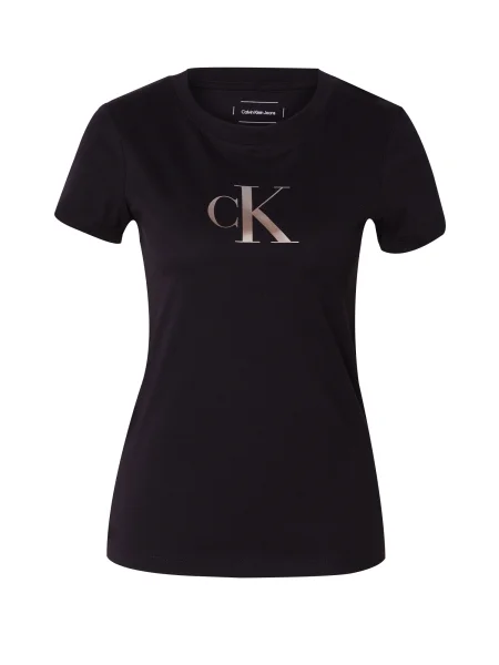 Calvin Klein Jeans Tricou Gradient negru