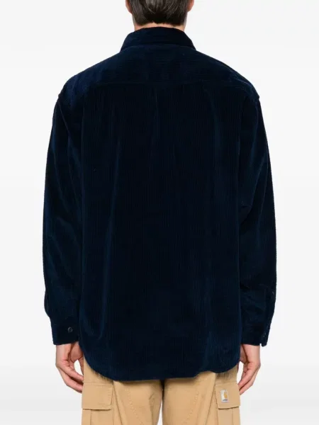 Košeľa Carhartt Wip modrá