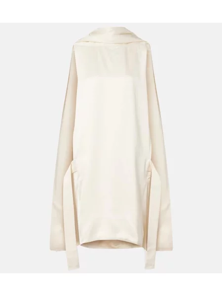 Rochie Toteme din satin bej
